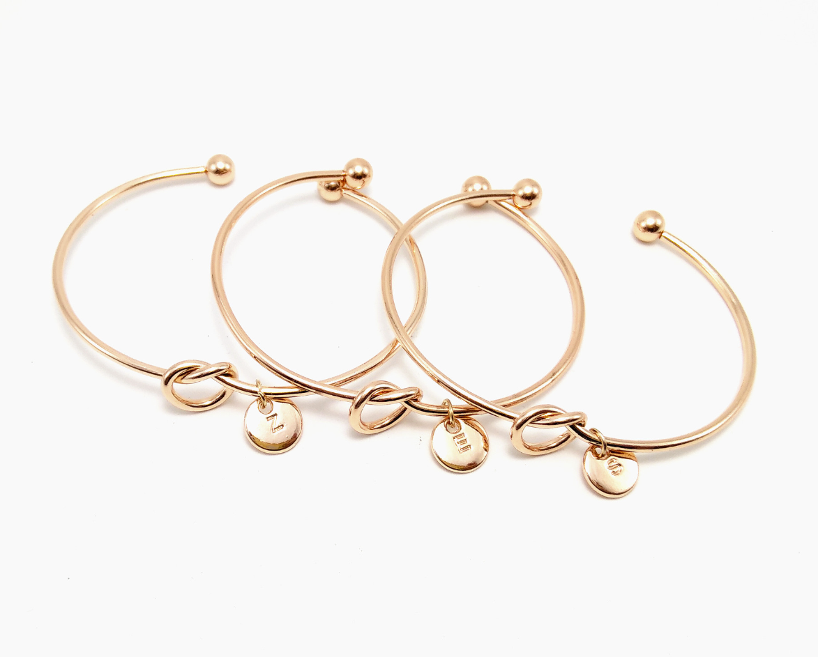 Personalised Friendship Knot Bracelet