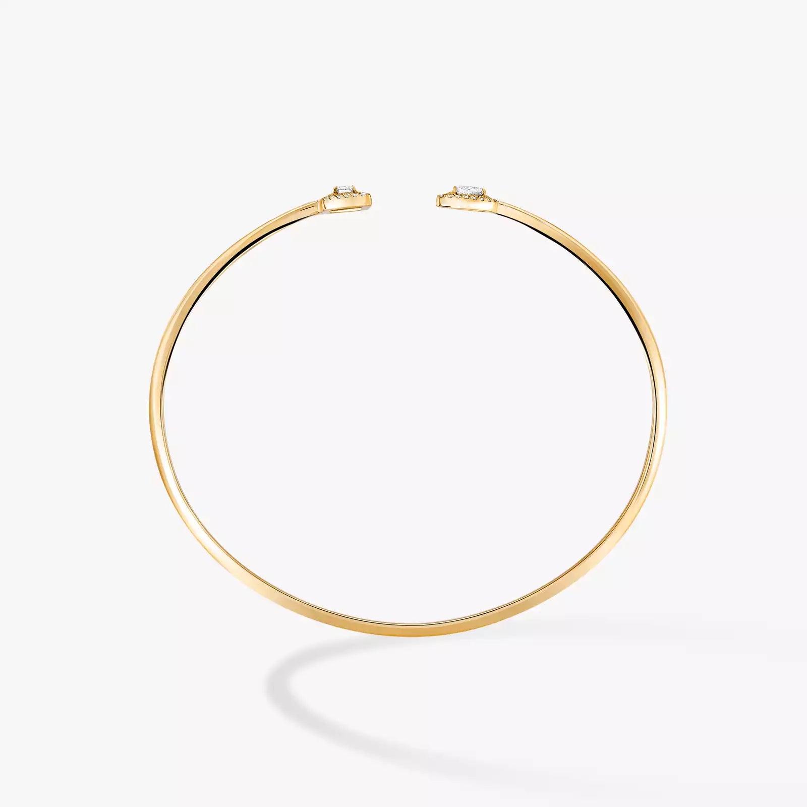 Twin Diamanté Bracelet (in silver & gold)