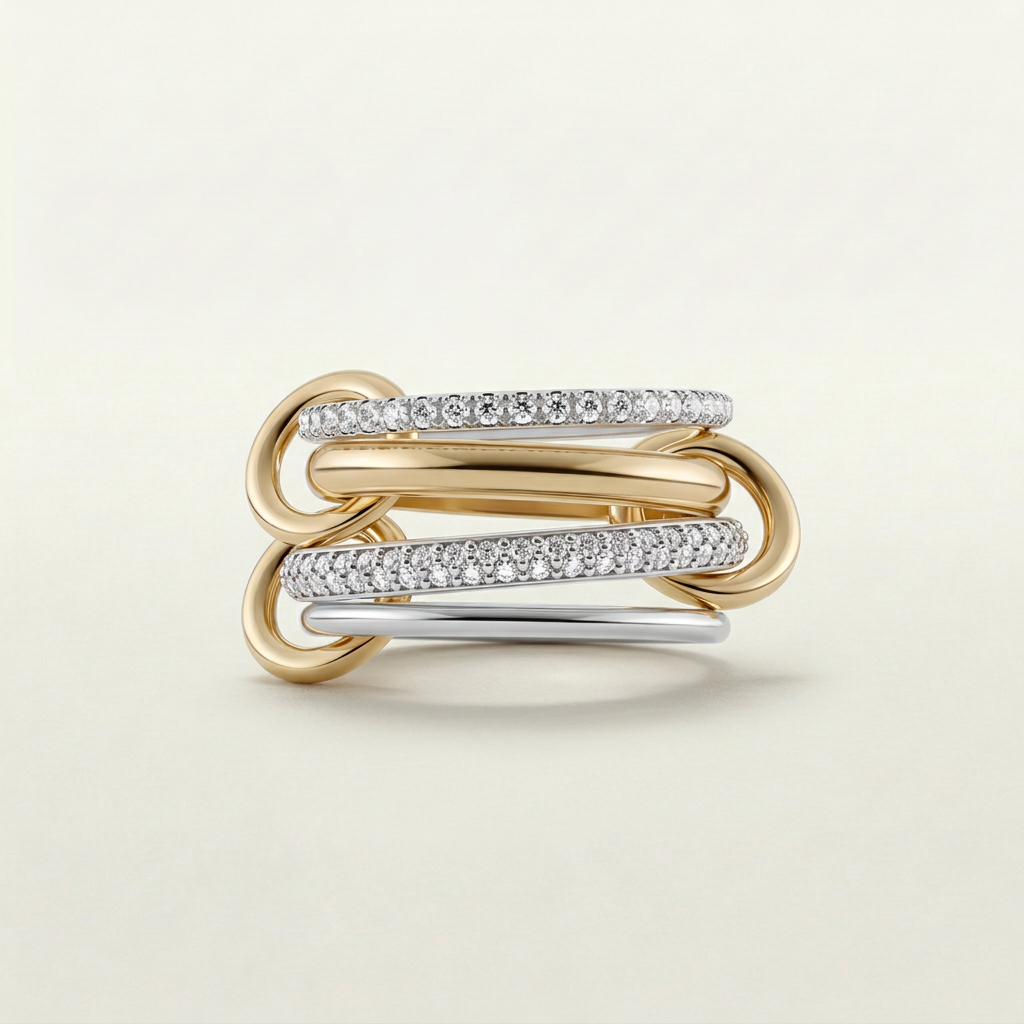 Elviora Stacked Ring