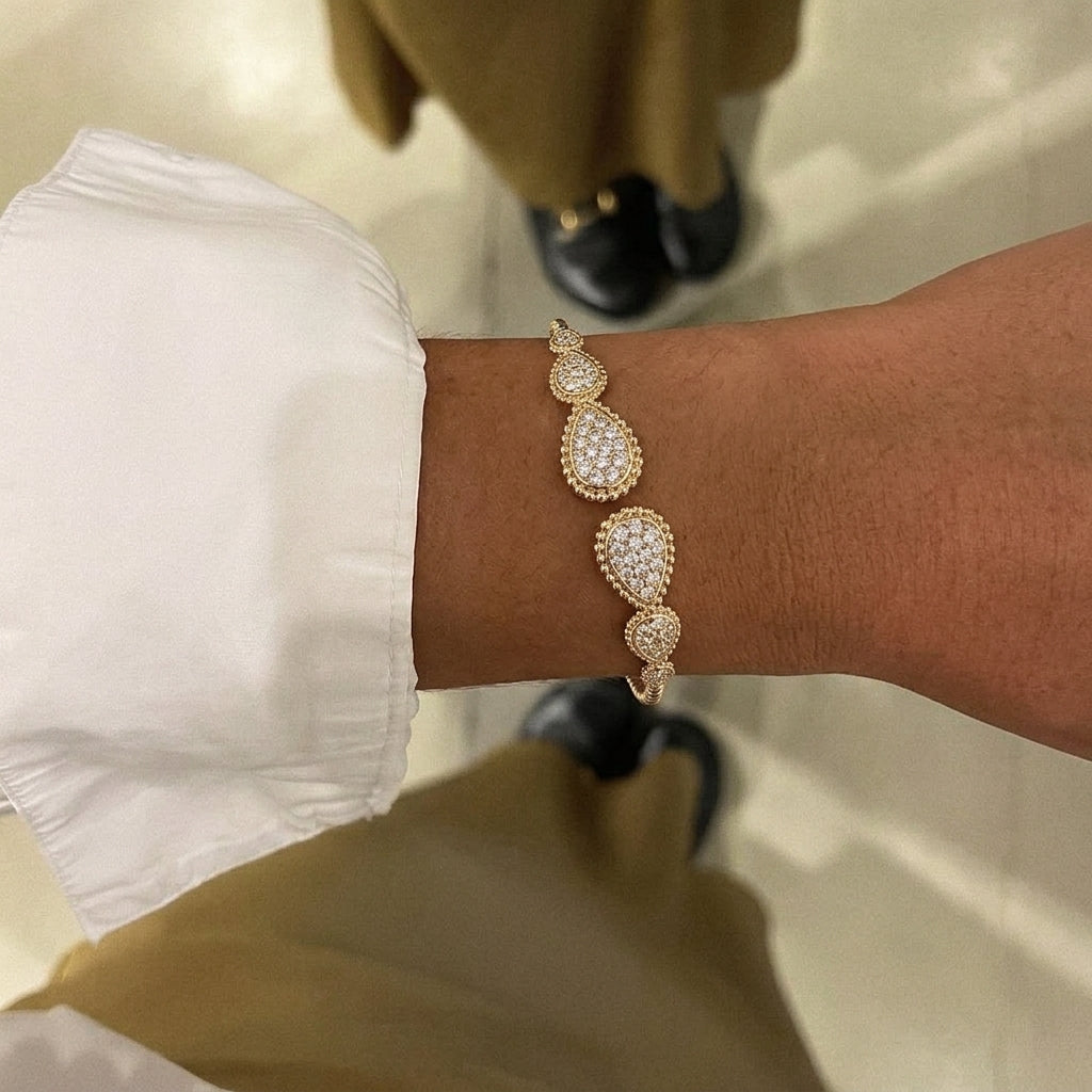 Celeste Diamante Bangle