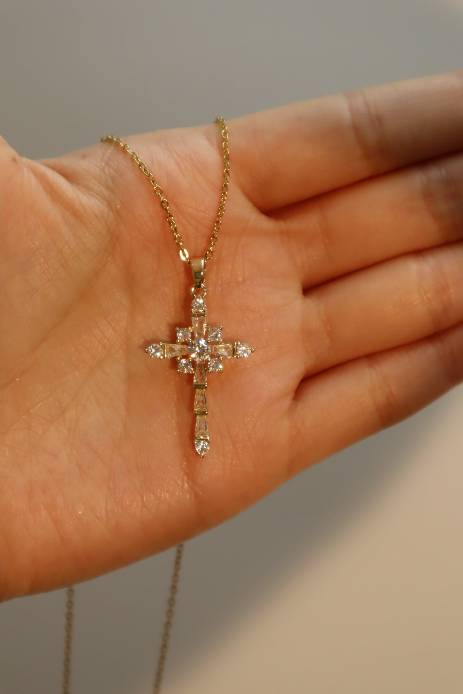 Liara Cross Necklace