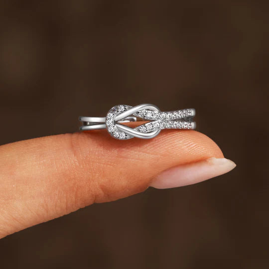 Knot Ring (in gold & silver & rose gold)