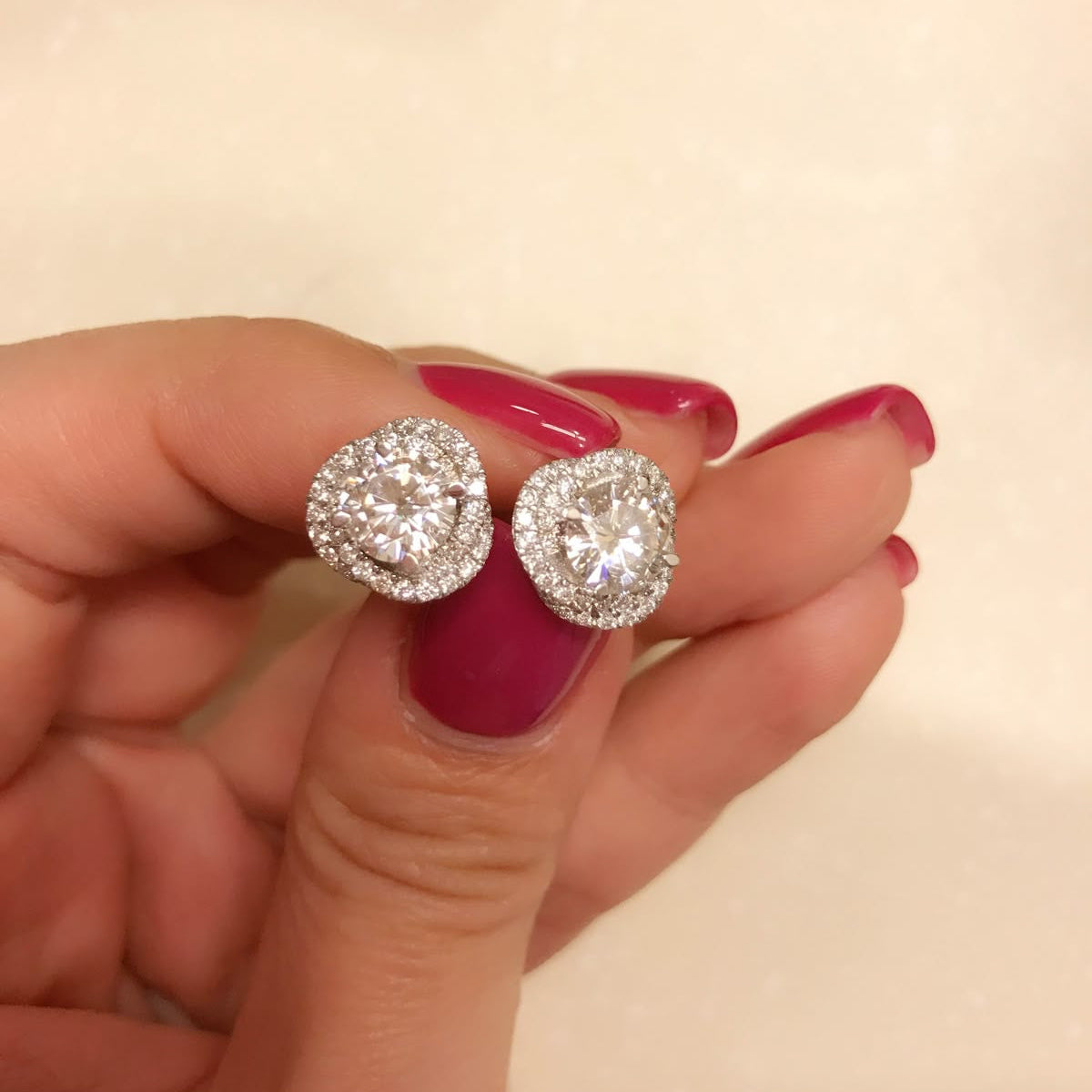 Trinty Diamanté Paris Earrings