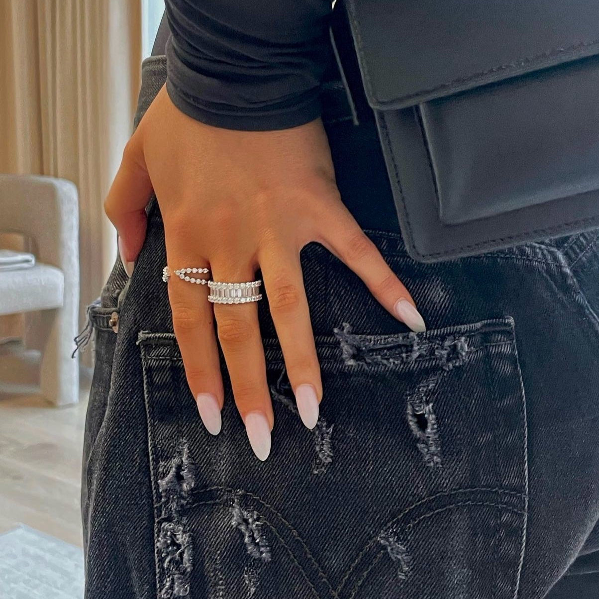 Lily Emerald Cut Ring