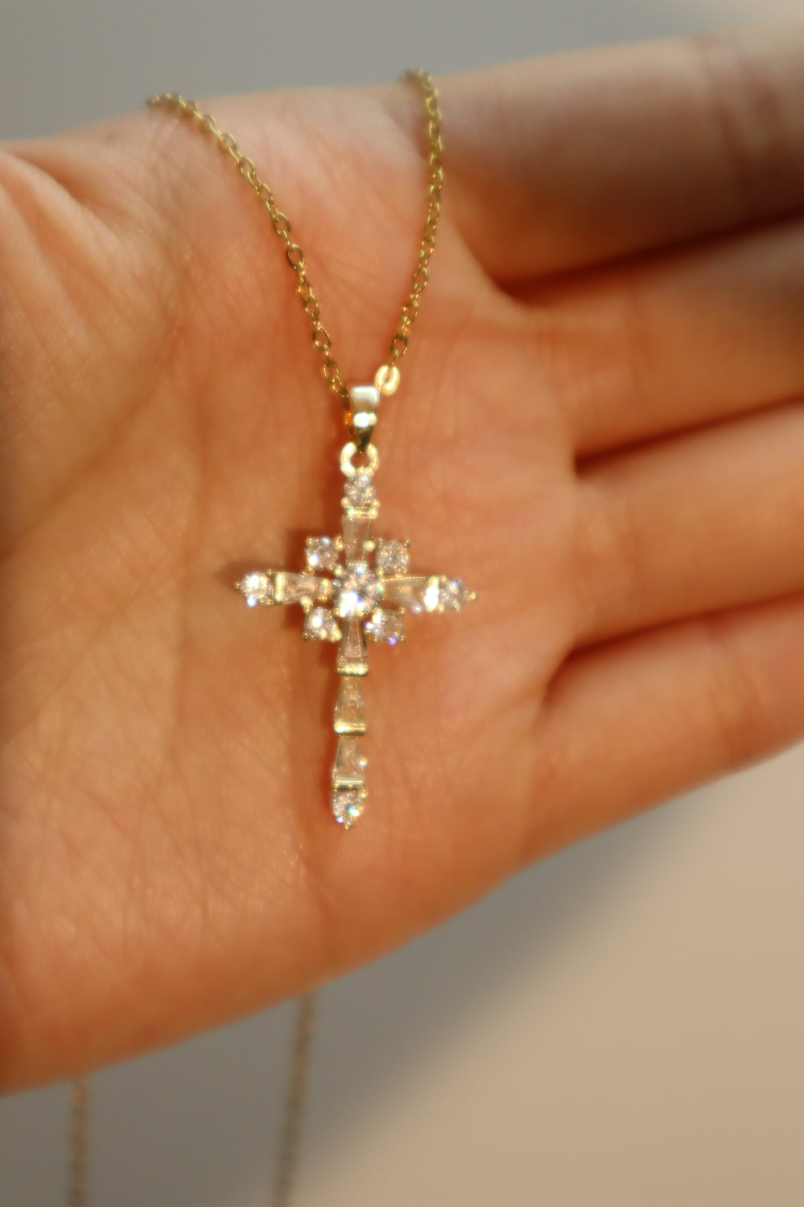 Liara Cross Necklace