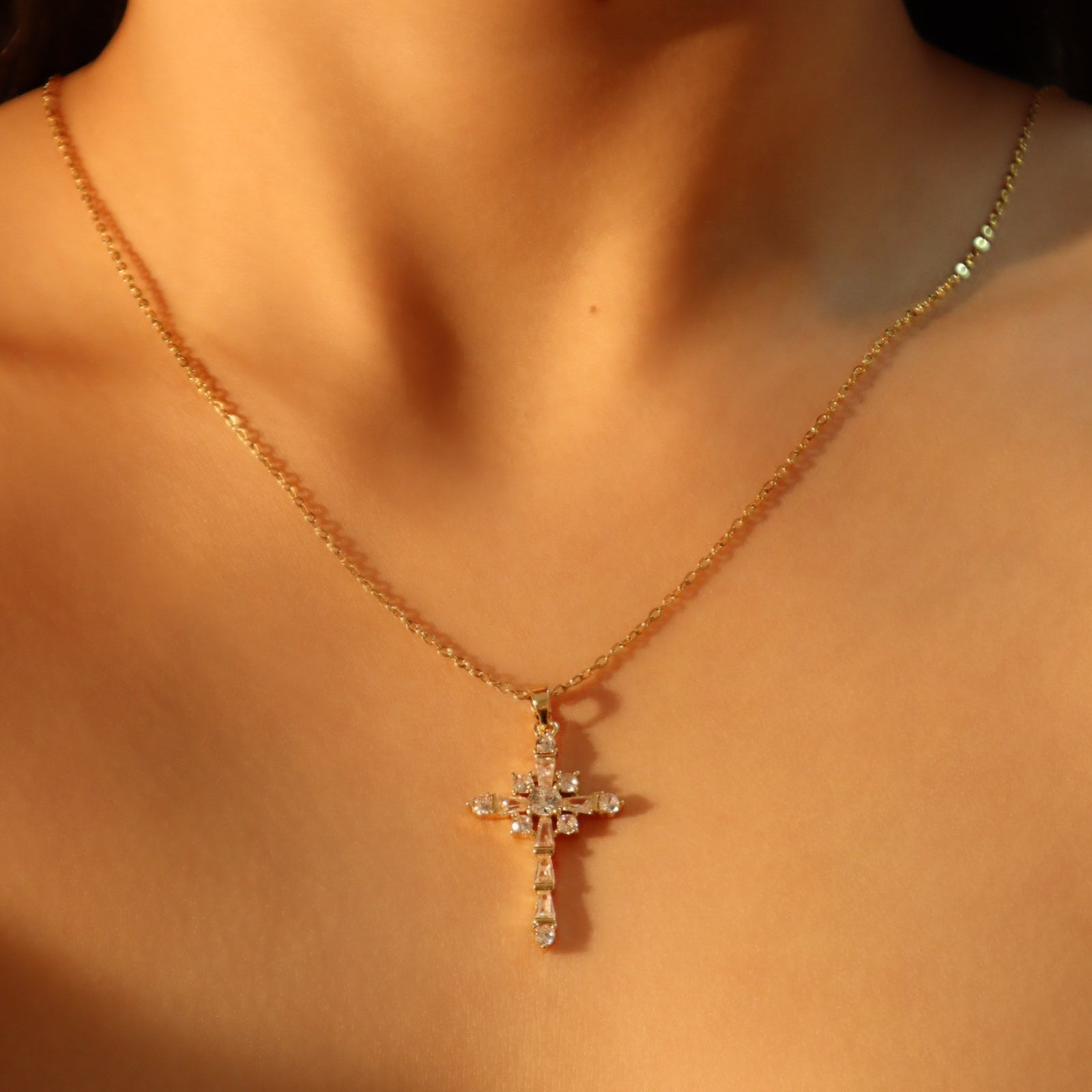 Liara Cross Necklace