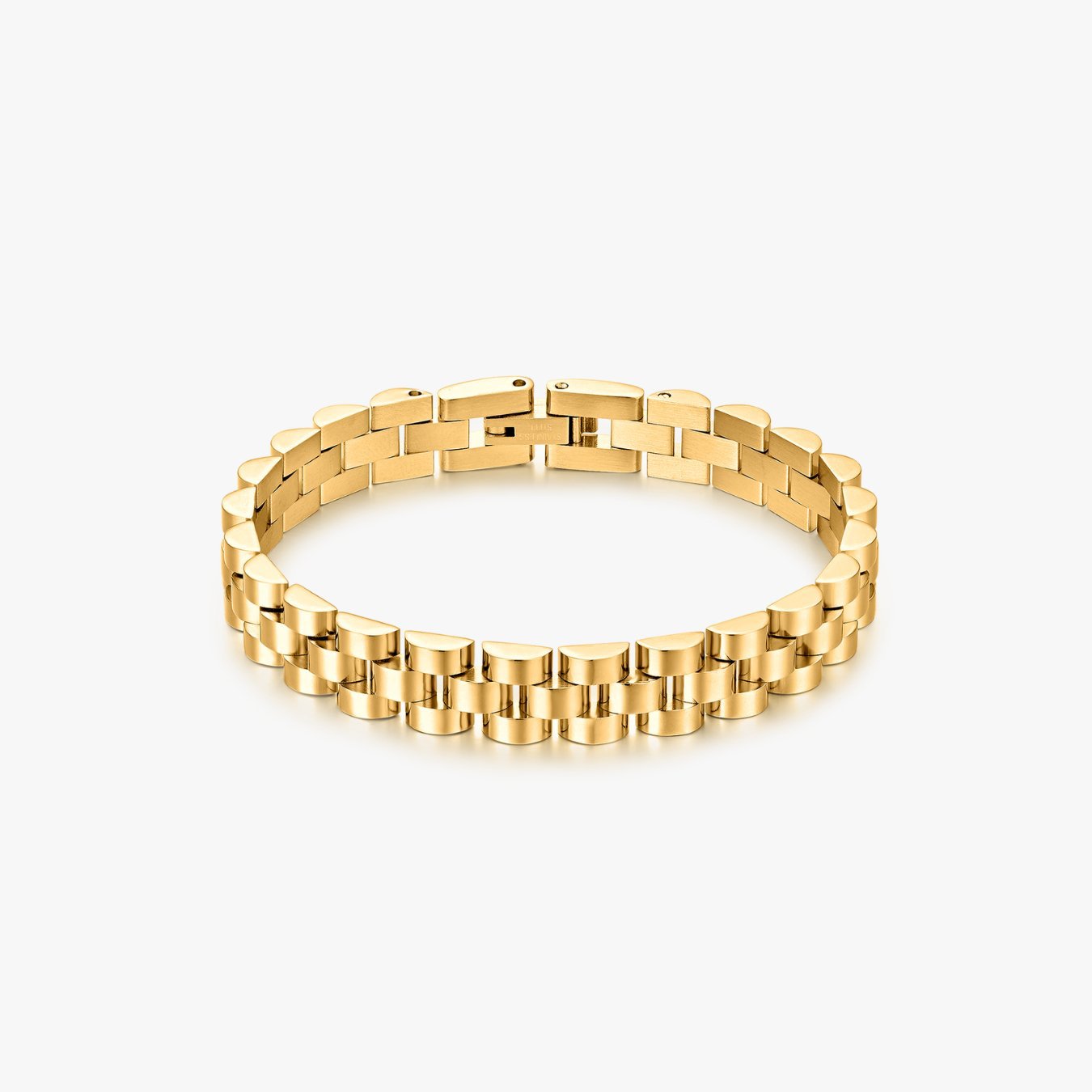 Watch Strap Bracelet (in silver & gold)