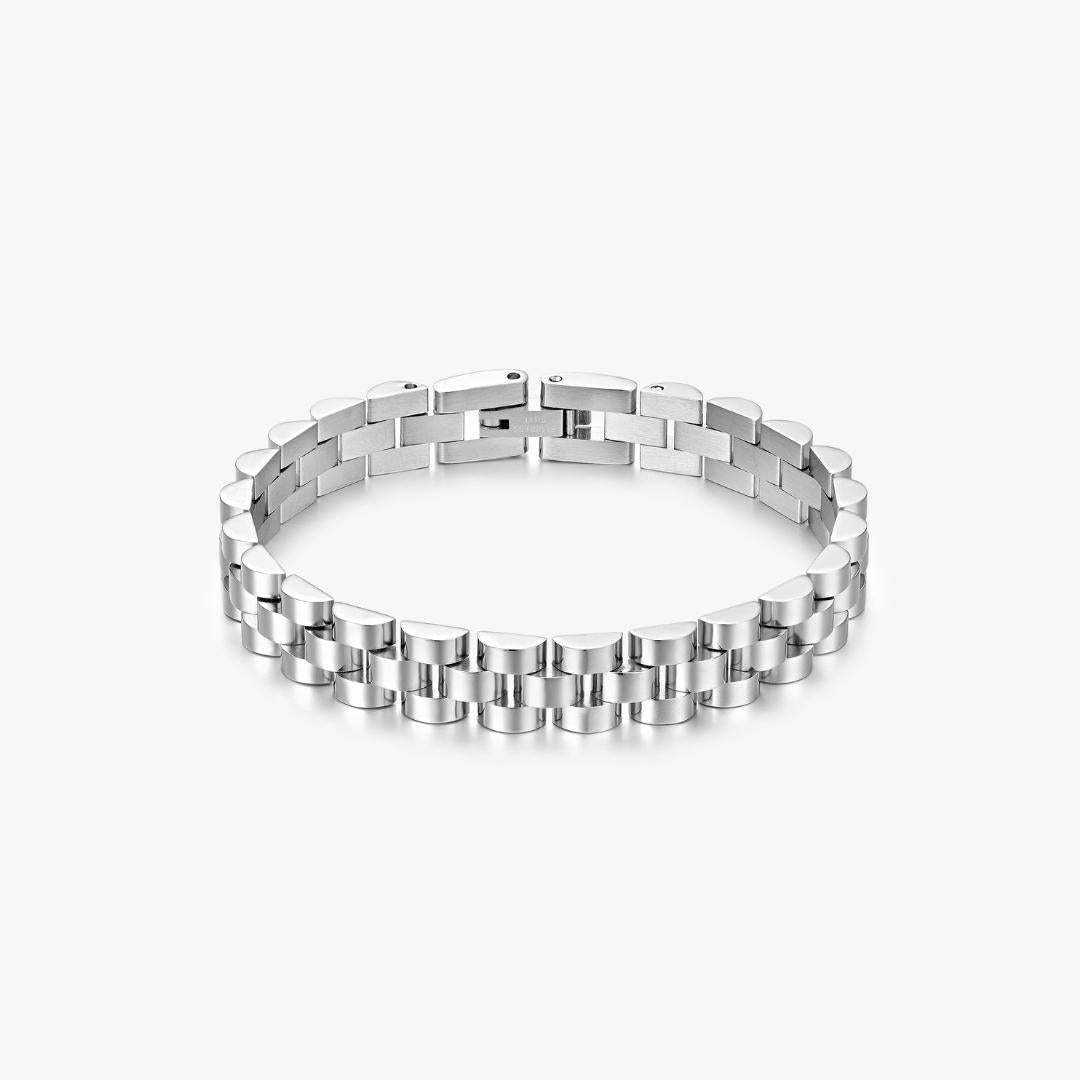 Watch Strap Bracelet (in silver & gold)