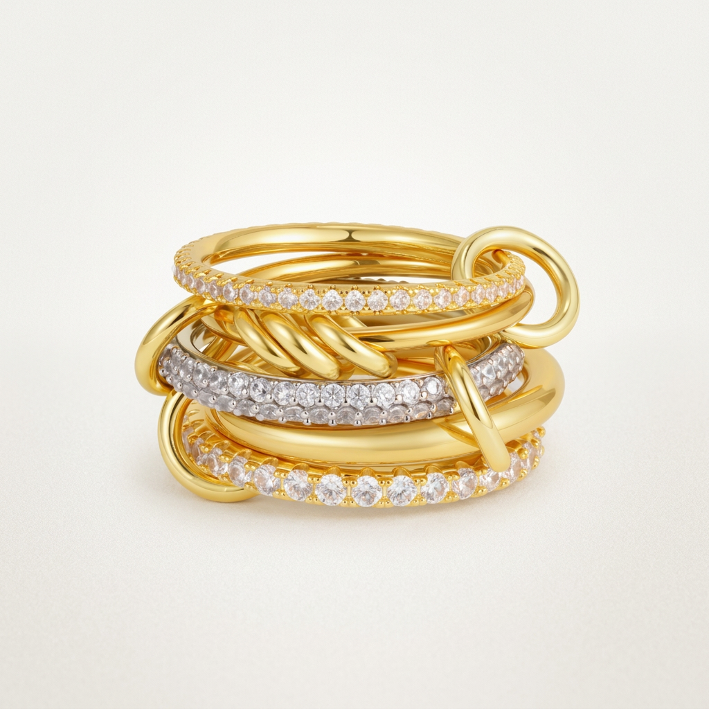 Almira Layered Ring