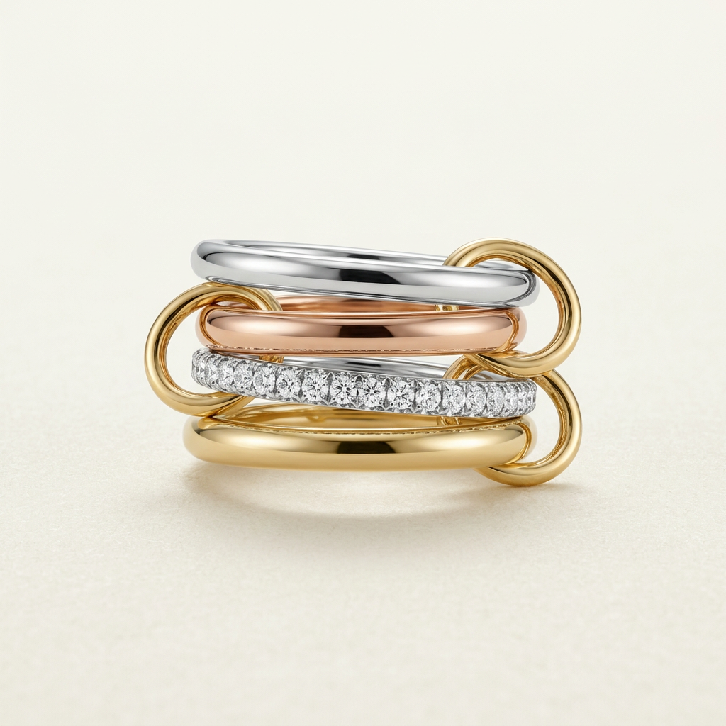 Luminara Stacked Ring