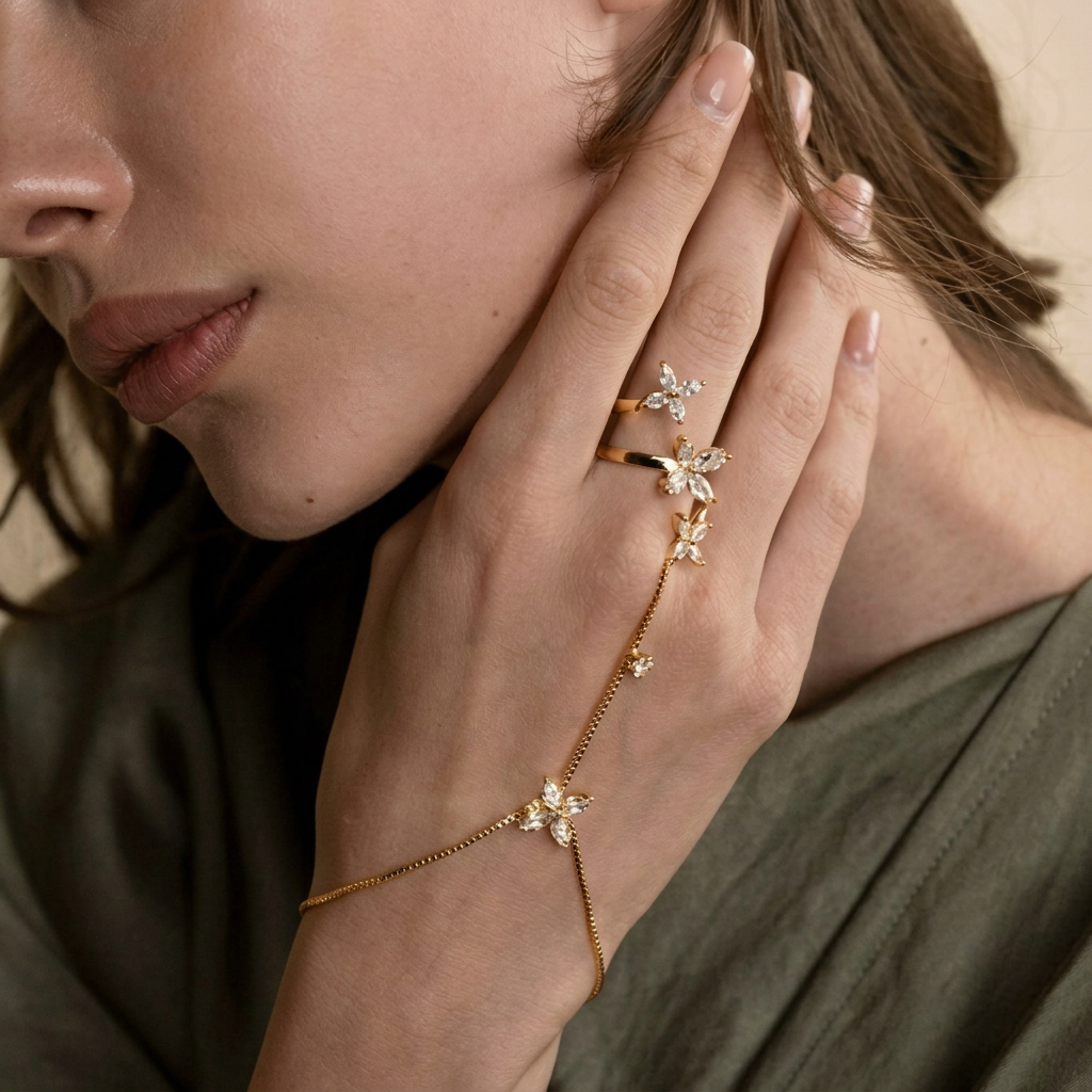 Beca Marquise Hand Chain