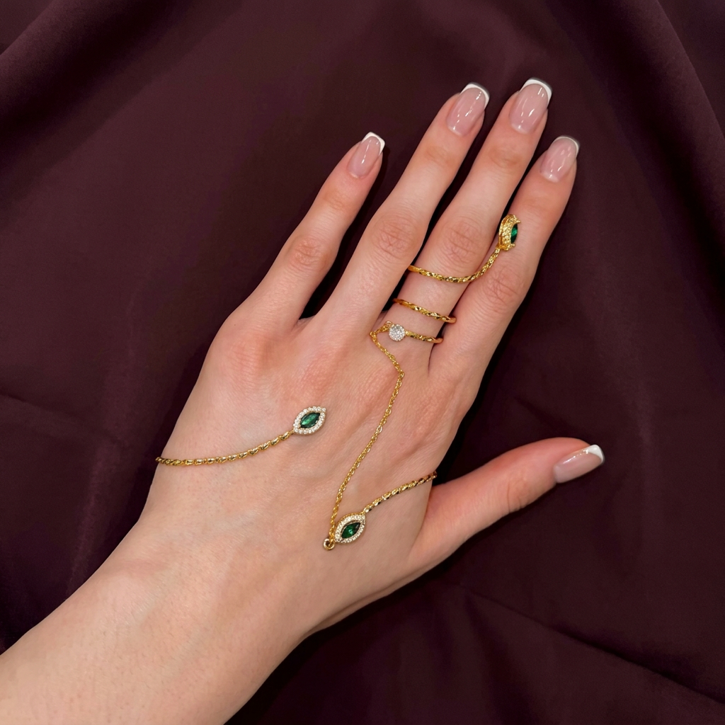 Jasmine Layering Hand Chain