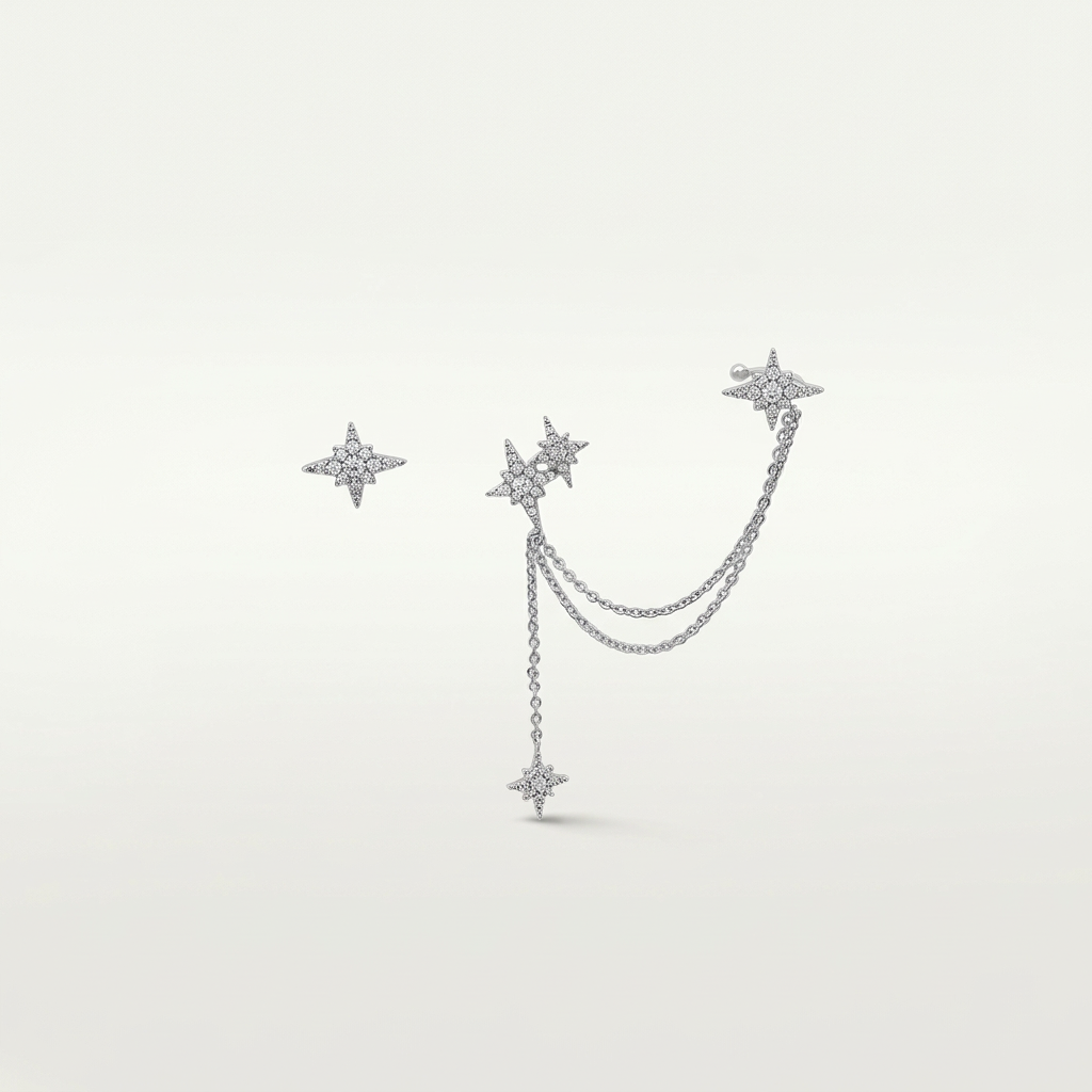 Chaira Layering Chain Earring