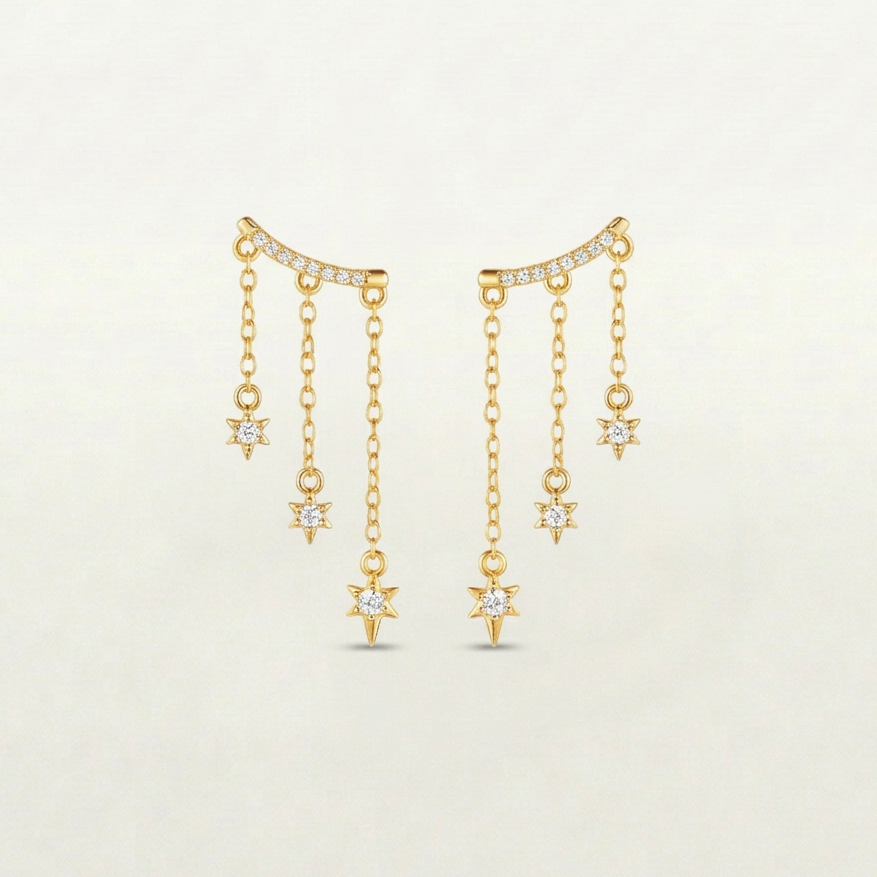 Adriana Star Earrings