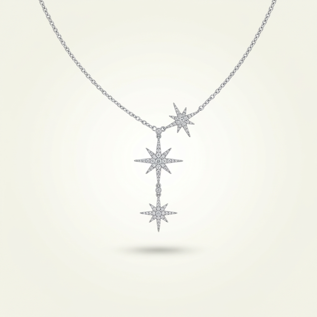 Salvia Dropdown Necklace