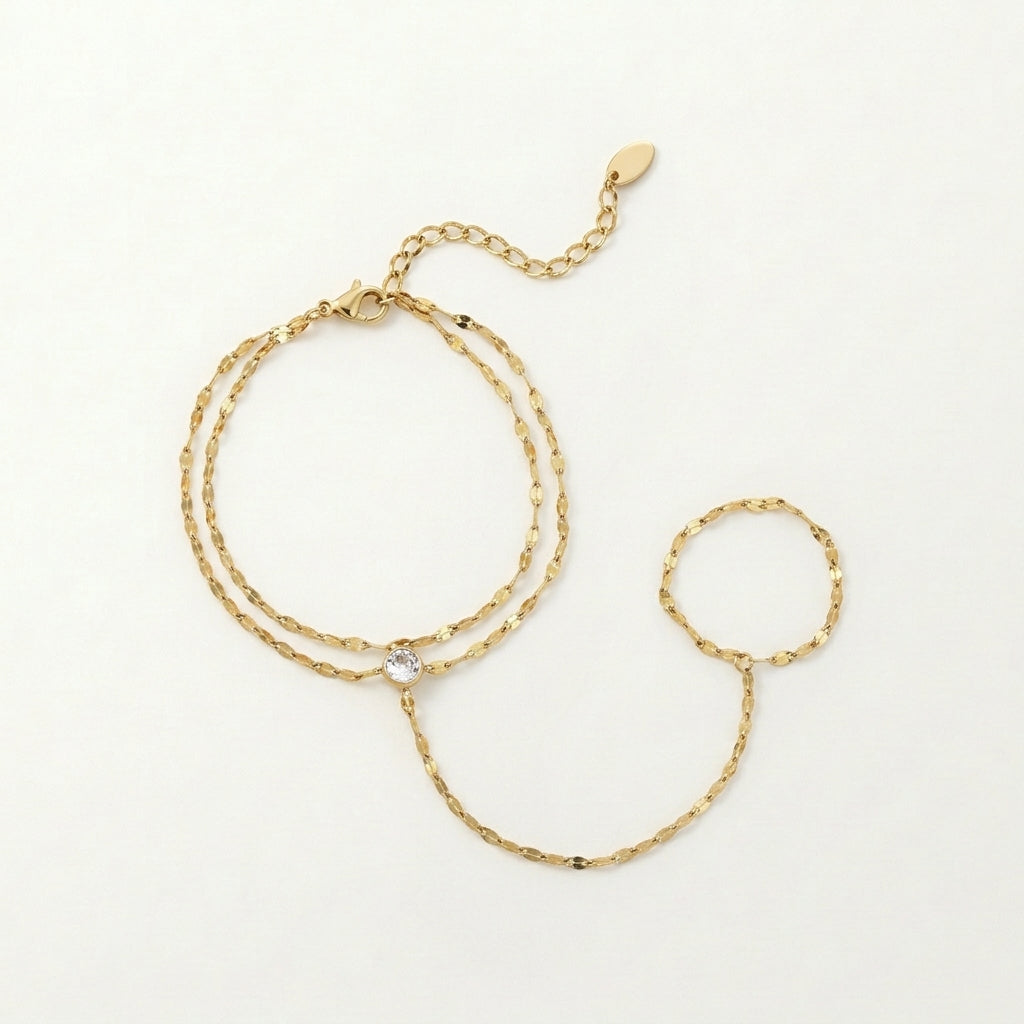 Rosa Hand Chain