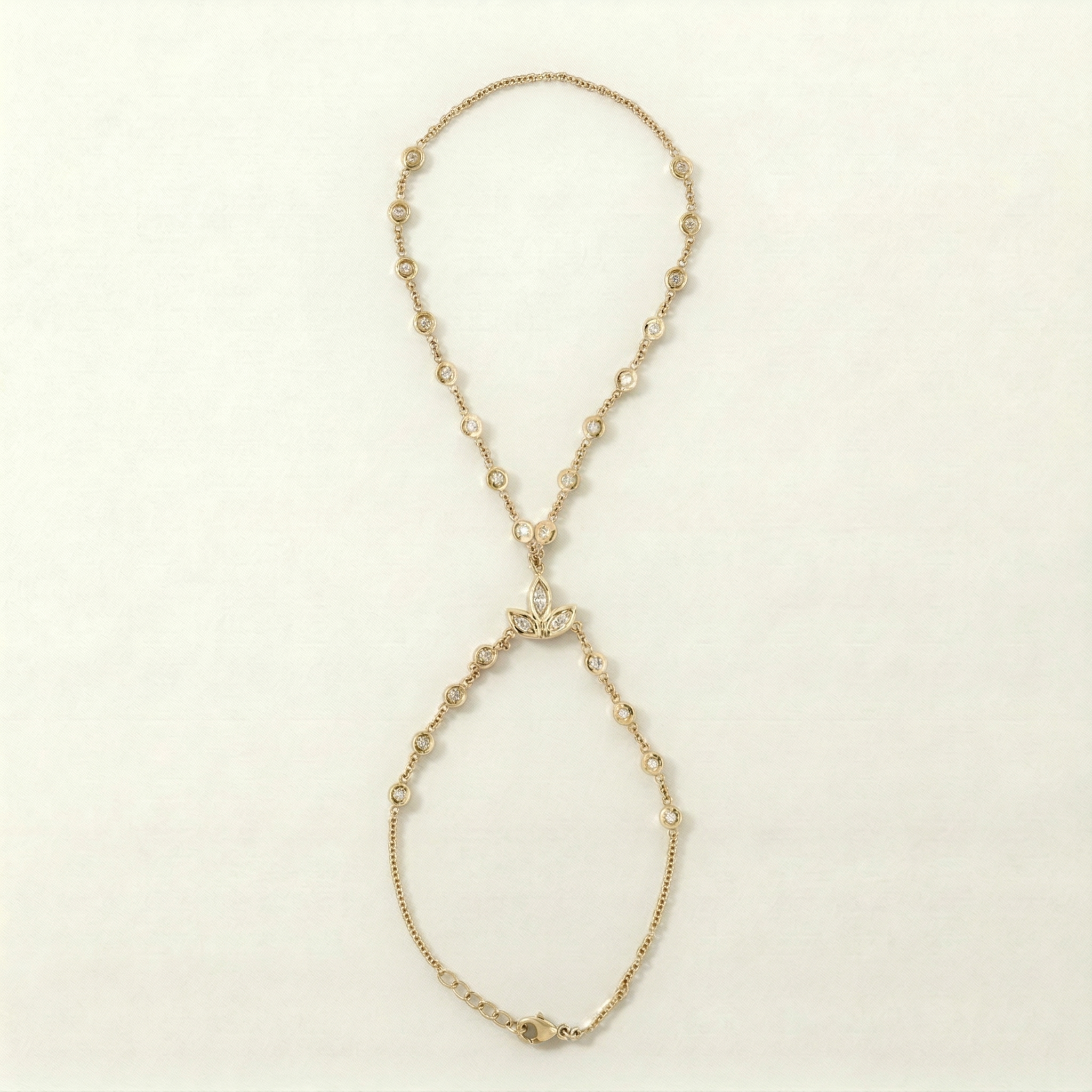 Gold Arabella Hand Chain