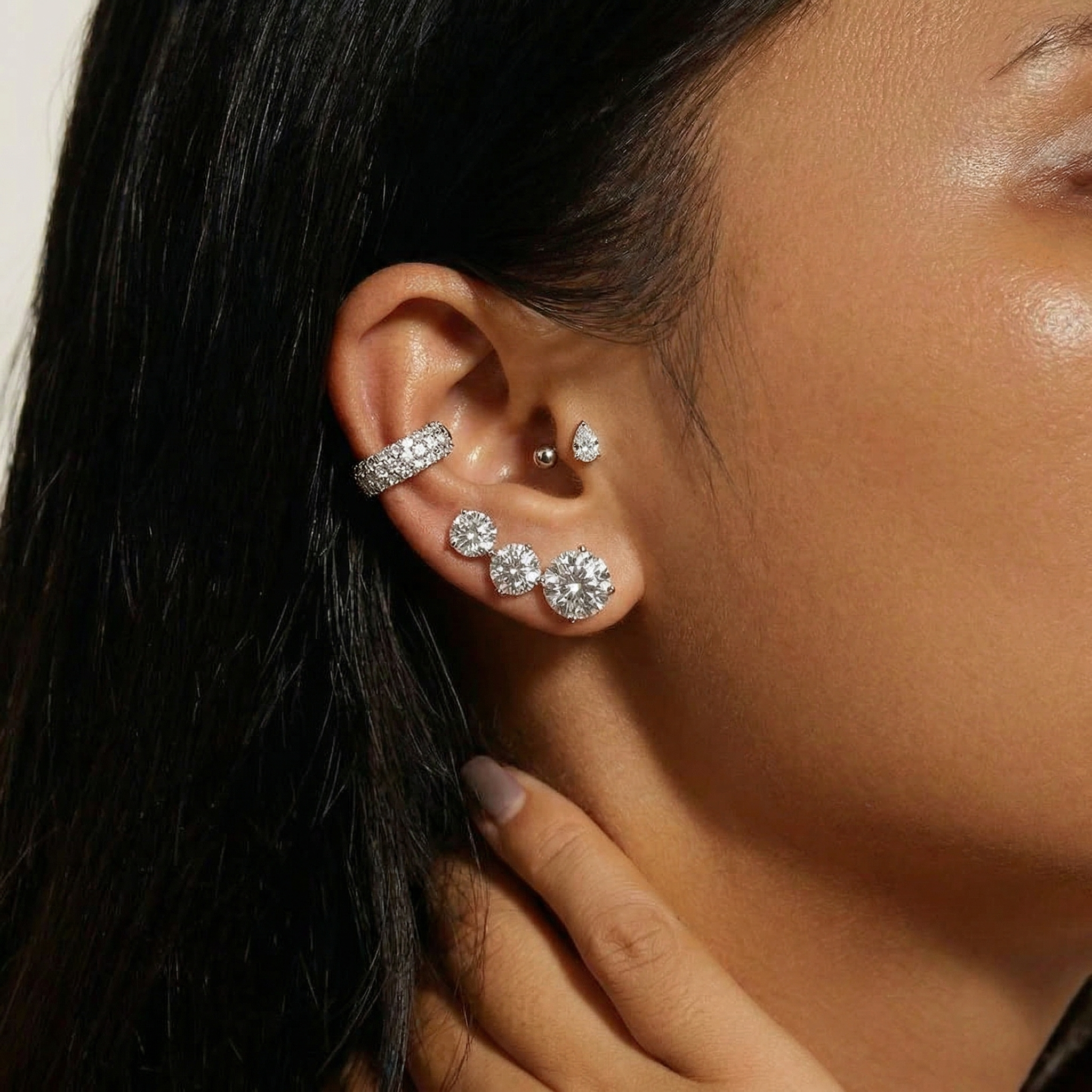 Omelia Diamanté Earrings
