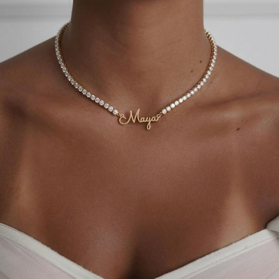 Amy ICY Name Necklace