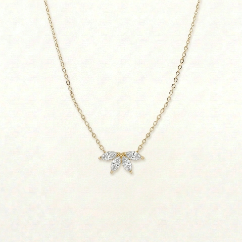 Marquise Diamond Necklace