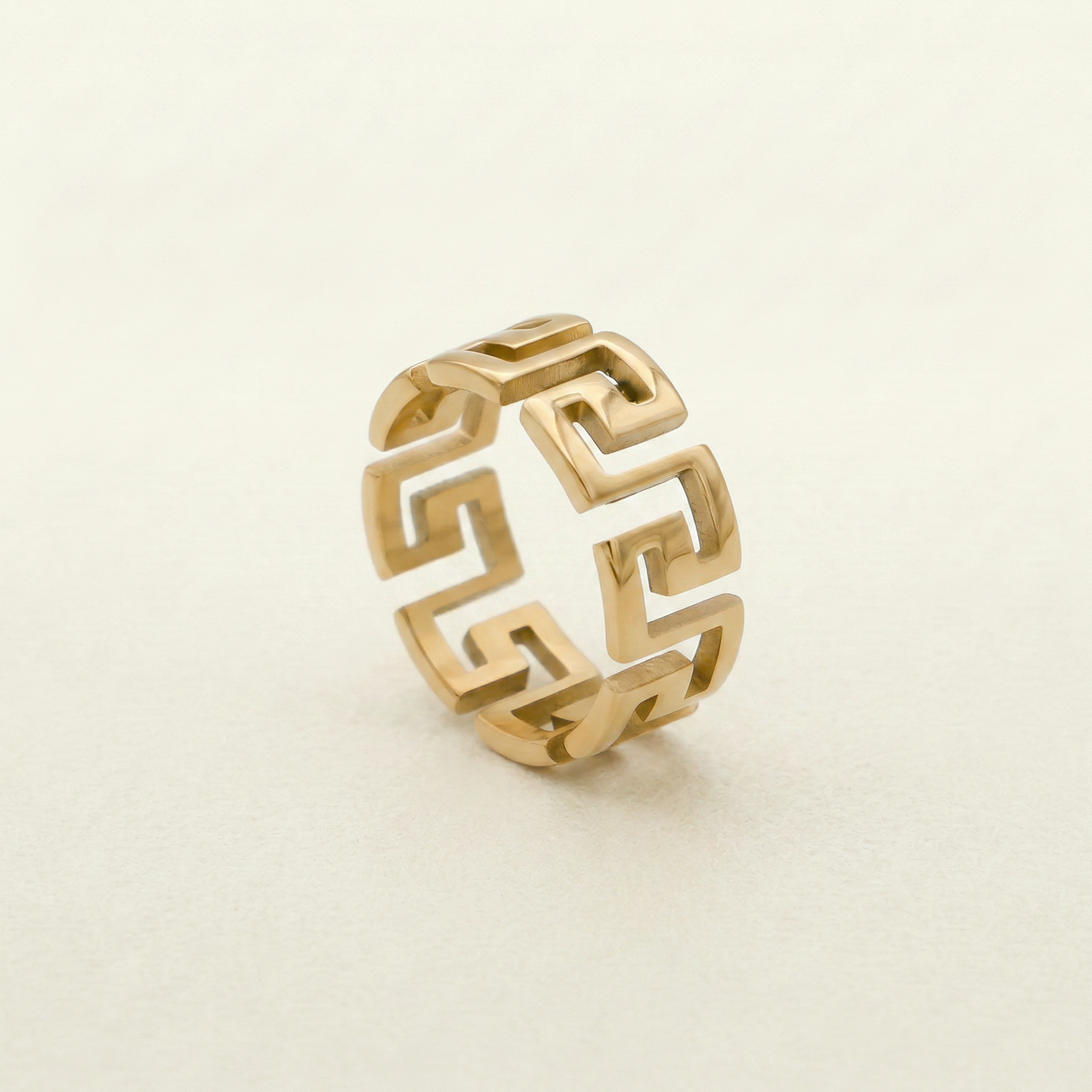 Athena Greek Ring