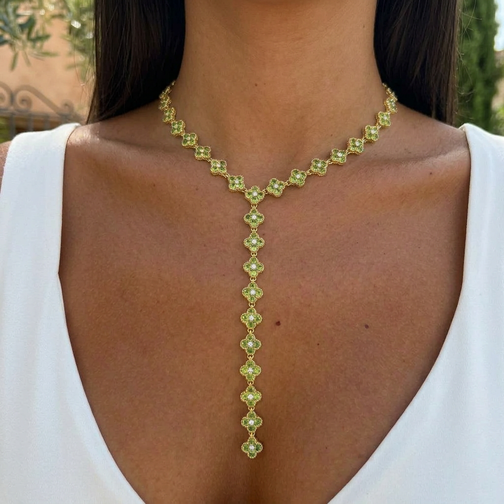Moanna Sage Drop Necklace